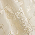 Mantón Bordado Crudo Tencel Blanco Natural - Ribes y Casals