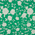 Mantón Bordado Crudo Tencel Esmeralda - Ribes y Casals