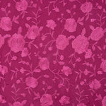 Mantón Bordado Fucsia Tencel Fresa - Ribes y Casals