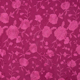 Mantón Bordado Fucsia Tencel Fresa - Ribes y Casals