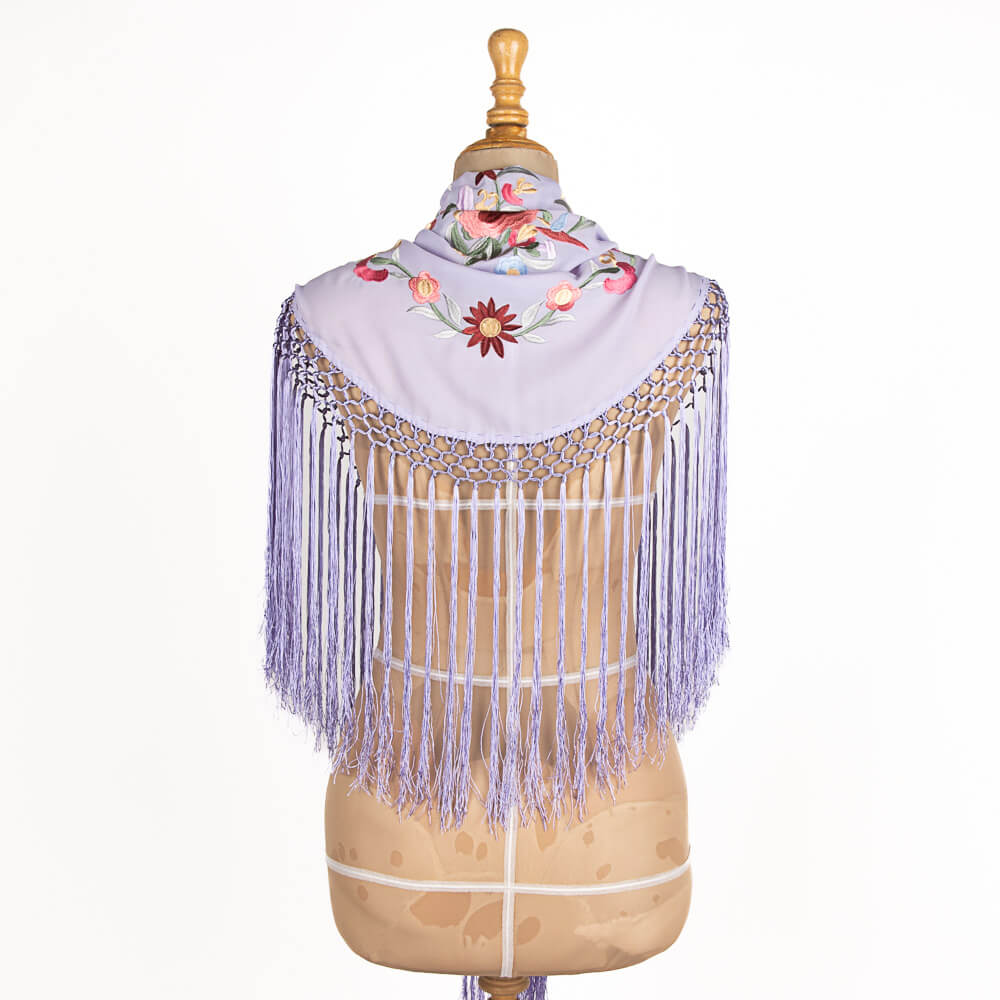 Mantoncillo Bordado Cerro Malva - Ribes y Casals