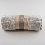 Mantas Plaid Beige - Ribes y Casals