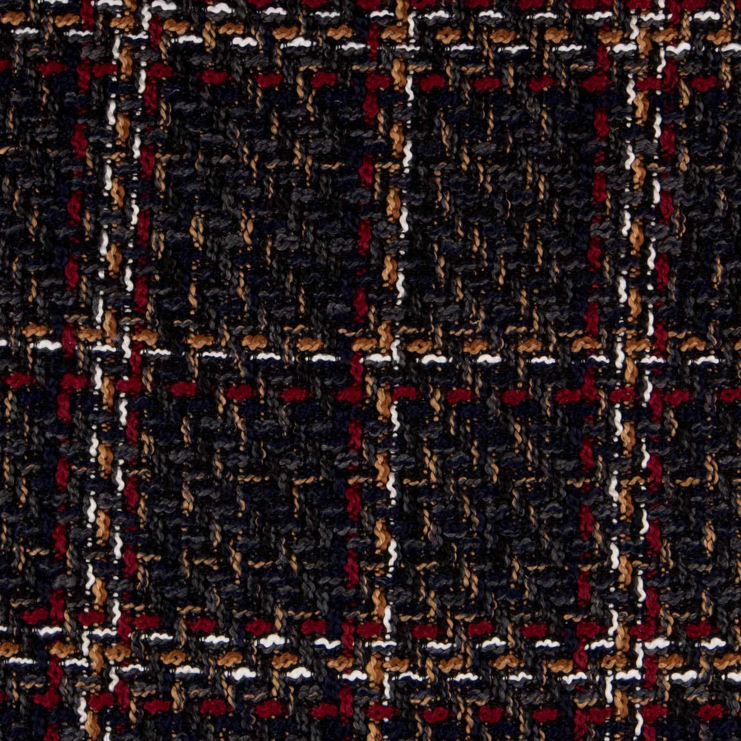 Abrigo Chanel Rojo Azul - Ribes y Casals