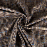 Abrigo Gales Marrón Azul - Ribes y Casals