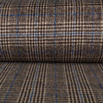 Abrigo Gales Marrón Azul - Ribes y Casals