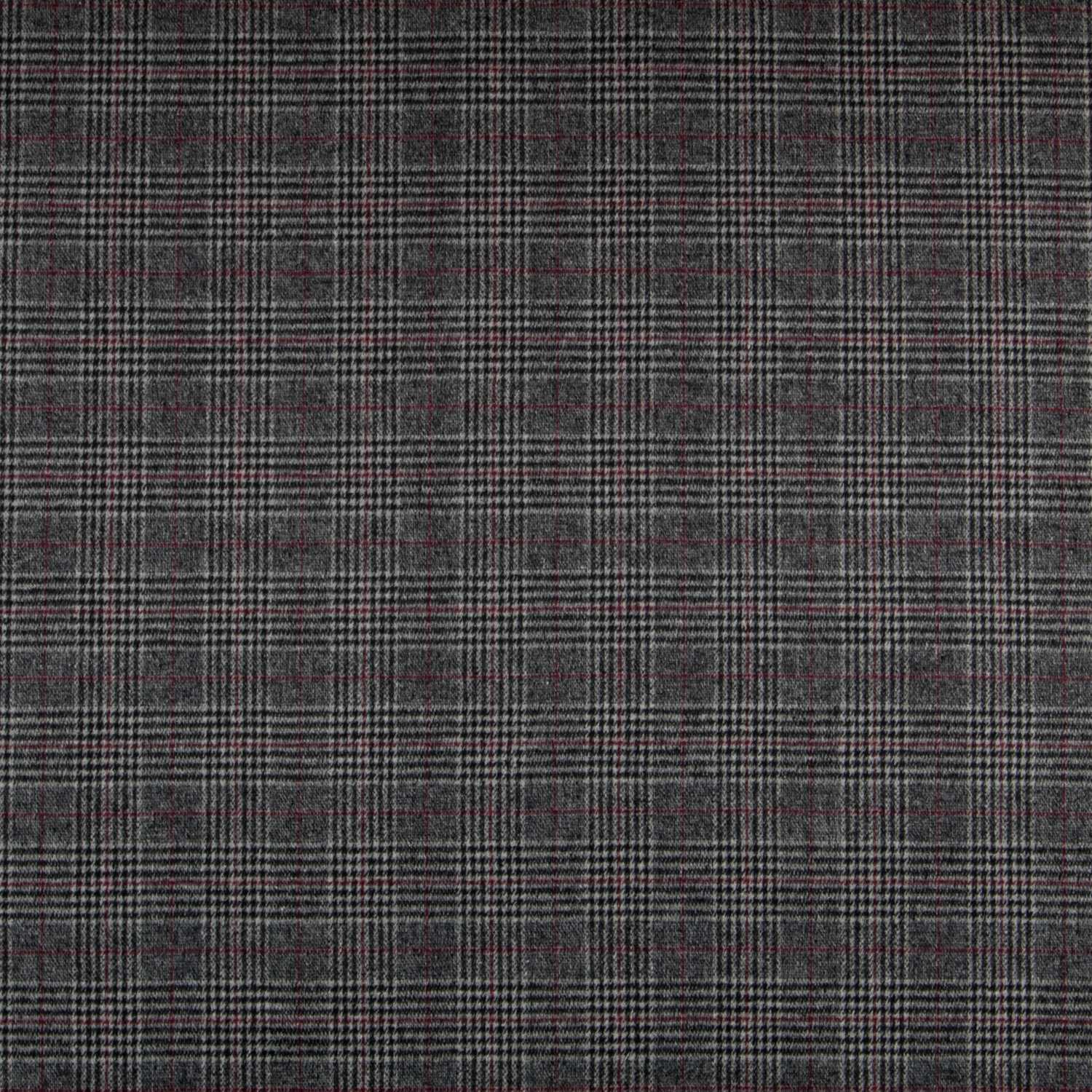 Abrigo Gales Negro Rojo - Ribes y Casals