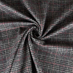 Abrigo Gales Negro Rojo - Ribes y Casals