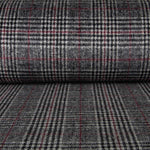 Abrigo Gales Negro Rojo - Ribes y Casals