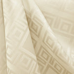 Mantel Adamascado Cuadros Beige - Ribes y Casals