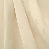 Mantel Adamascado Hojas Beige - Ribes y Casals