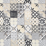 Mantel Anti Manchas Baldosas Mosaico Beige - Ribes y Casals