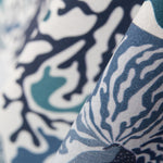 Mantel Anti Manchas Caracolas Azules - Ribes y Casals