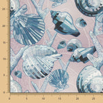 Mantel Anti Manchas Caracolas Lavanda - Ribes y Casals