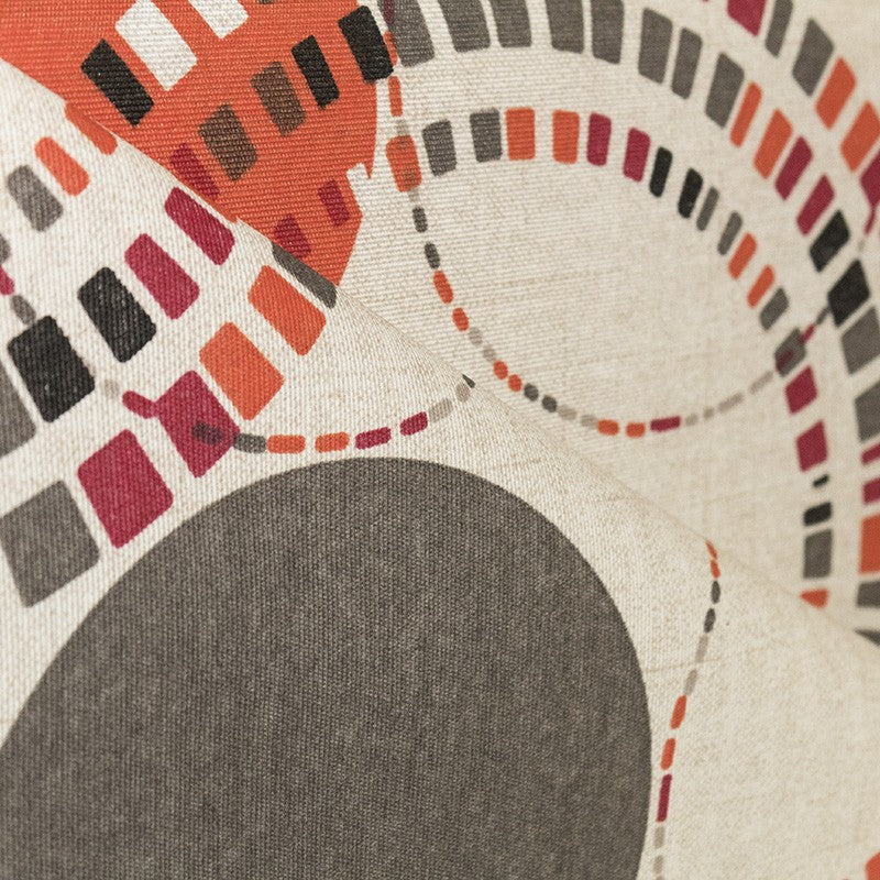 Mantel Anti Manchas Círculos Natural - Ribes y Casals