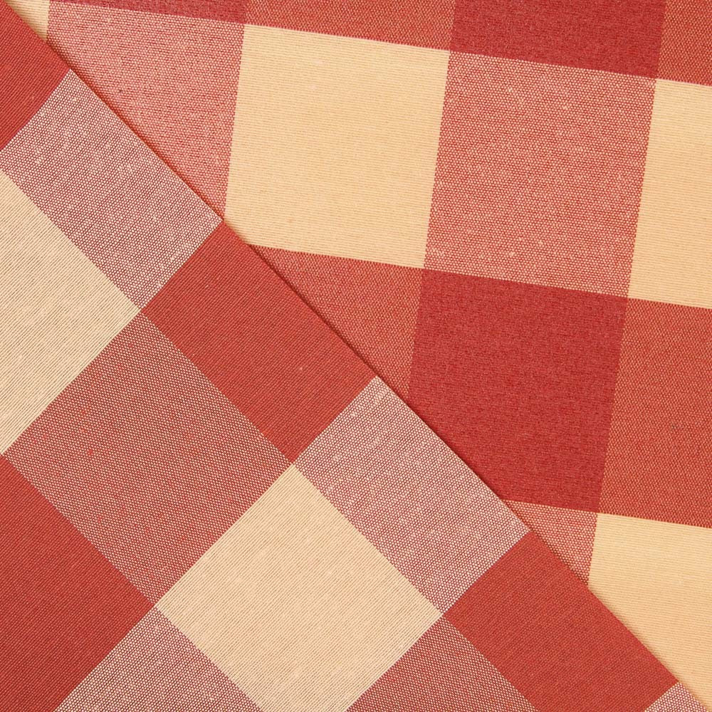 Mantel Anti Manchas Cuadros Coral - Ribes y Casals