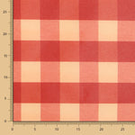 Mantel Anti Manchas Cuadros Coral - Ribes y Casals