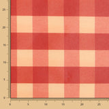 Mantel Anti Manchas Cuadros Coral - Ribes y Casals
