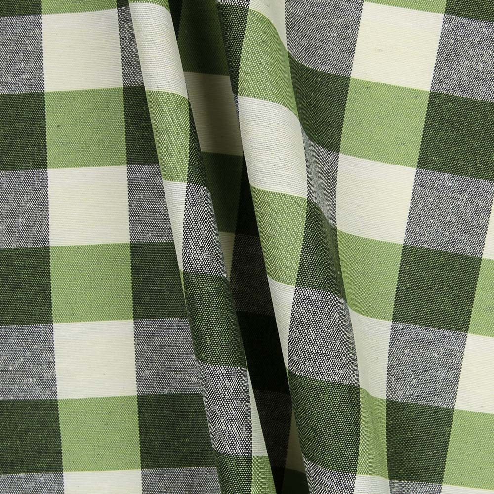 Mantel Anti Manchas Cuadros Verde - Ribes y Casals