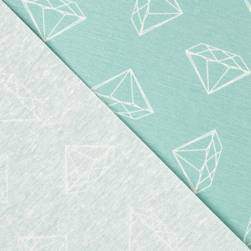 Mantel Anti Manchas Diamnates Verde - Ribes y Casals