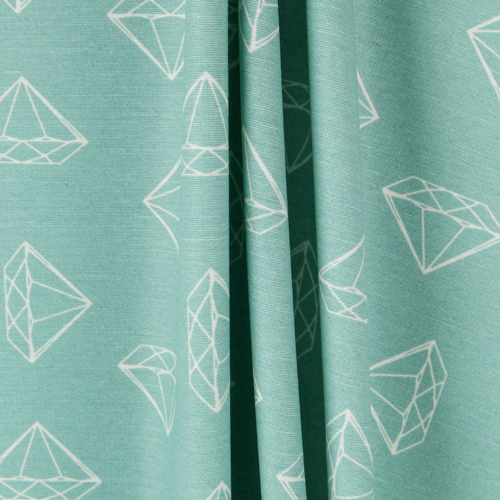 Mantel Anti Manchas Diamnates Verde - Ribes y Casals