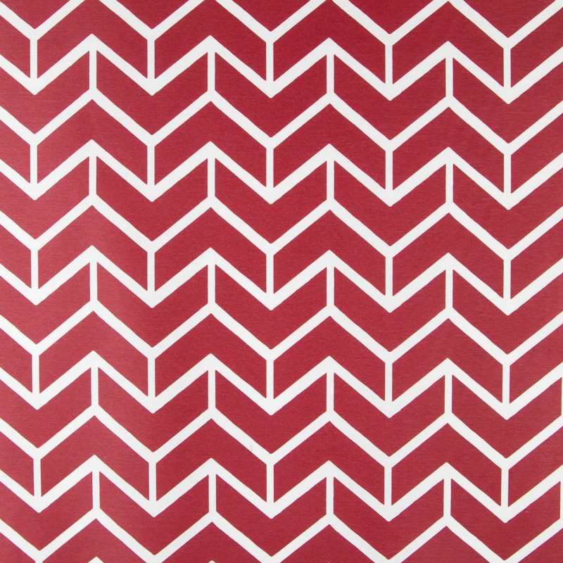 Mantel Anti Manchas Geométrico Roja - Ribes y Casals