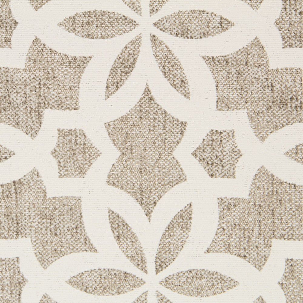 Mantel Anti Manchas Geométrico Beige - Ribes y Casals