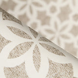 Mantel Anti Manchas Geométrico Beige - Ribes y Casals