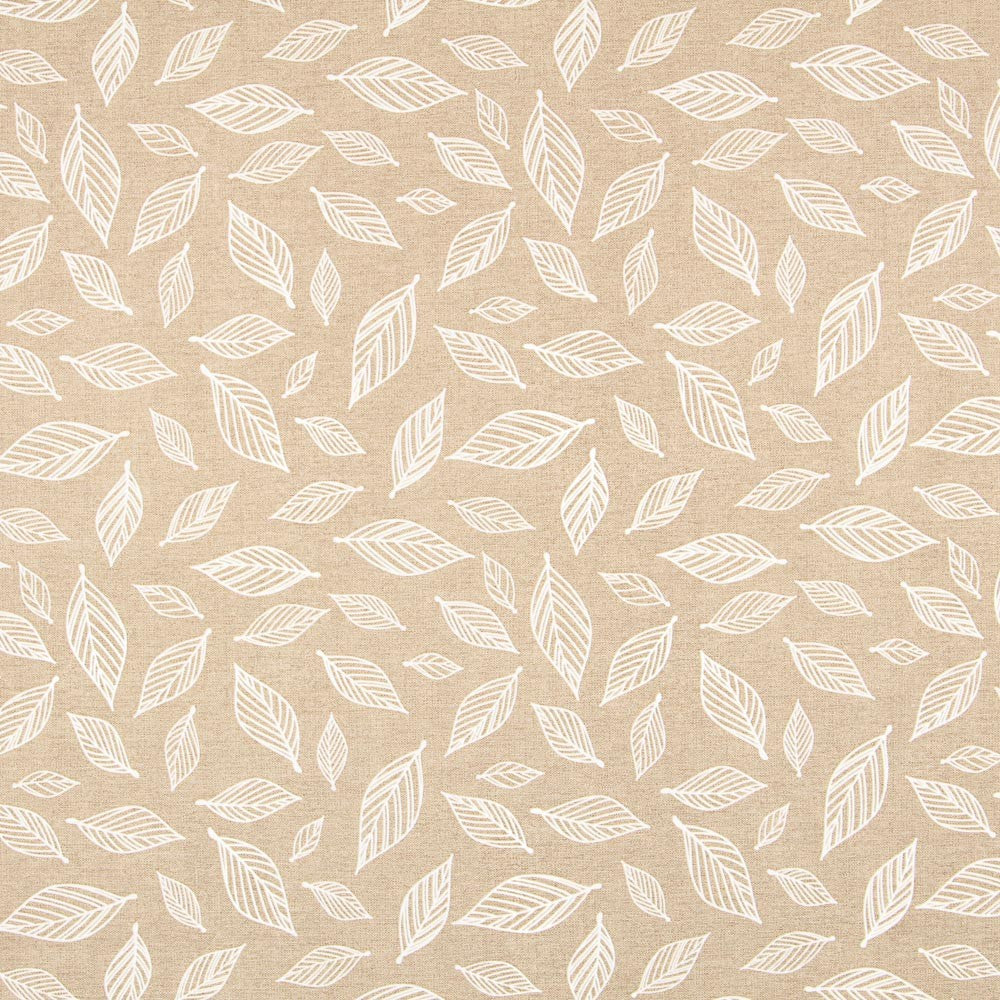 Mantel Anti Manchas Hojas Beige - Ribes y Casals