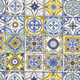 Mantel Anti Manchas Mosaico Amarilo - Ribes y Casals