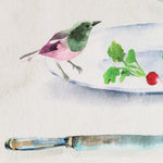 Mantel Anti Manchas Pájaros - Ribes y Casals