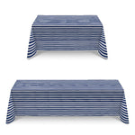 Mantel Anti Manchas Rayas Azul - Ribes y Casals