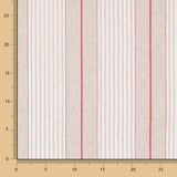 Mantel Anti Manchas Rayas Rojas - Ribes y Casals