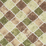 Mantel Anti Manchas Rombos Verde - Ribes y Casals