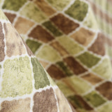 Mantel Anti Manchas Rombos Verde - Ribes y Casals