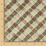 Mantel Anti Manchas Rombos Verde - Ribes y Casals