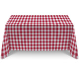 Mantel Cuadro Rojo 2,8cm - Ribes y Casals