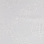 Mantel Damasco Floral Blanco - Ribes y Casals