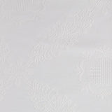 Mantel Damasco Floral Blanco - Ribes y Casals