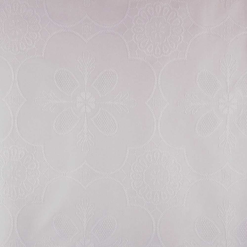 Mantel Damasco Trebol Blanco - Ribes y Casals