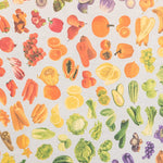 Mantel Frutas Fondo Gris - Ribes y Casals