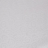 Mantel Jacquard Espirales Blanco - Ribes y Casals