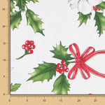 Mantel Navidad Muerdago Glitter - Ribes y Casals