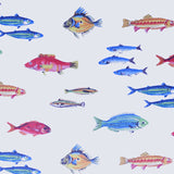 Mantel Resinado Acuario Fondo Blanco - Ribes y Casals