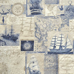 Mantel Resinado Barco Azul - Ribes y Casals