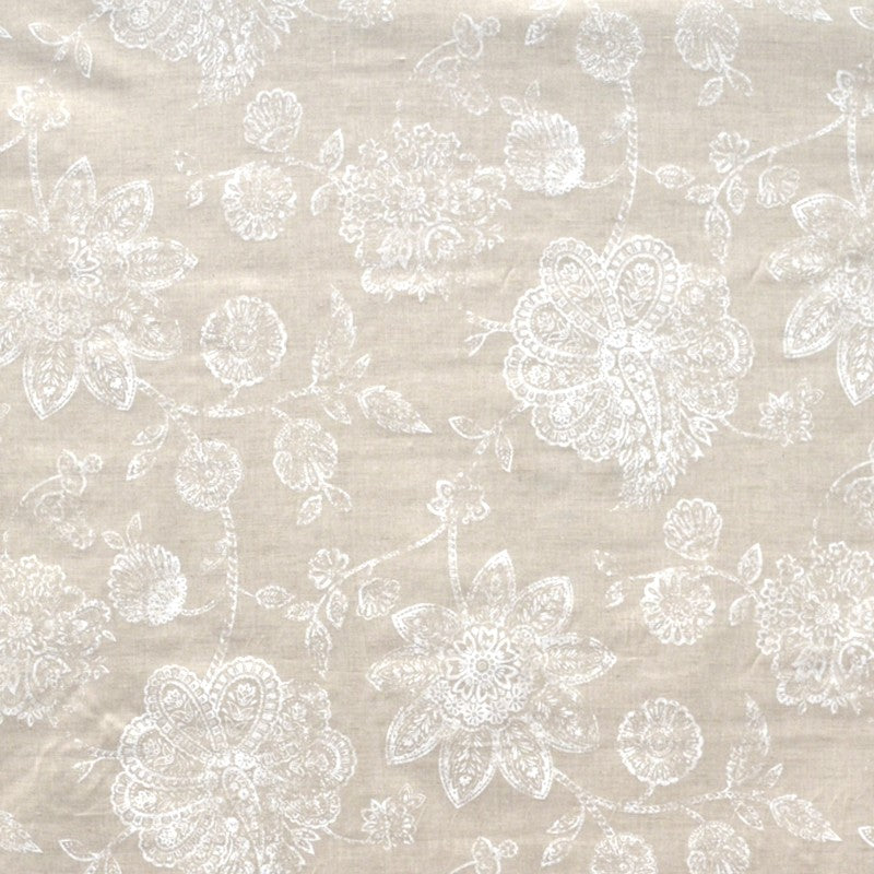 Mantel Resinado Flor Blanca - Ribes y Casals