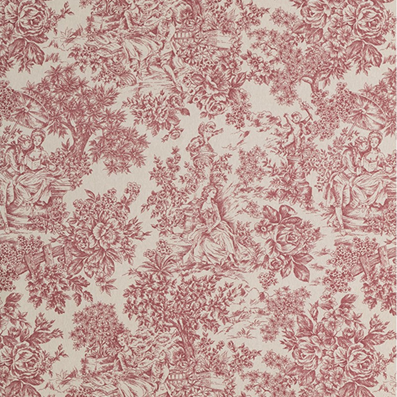 Mantel Toile de Jouy Rojo - Ribes y Casals