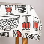 Mantel Resinado Anti Manchas Baccarat Rojo - Ribes y Casals