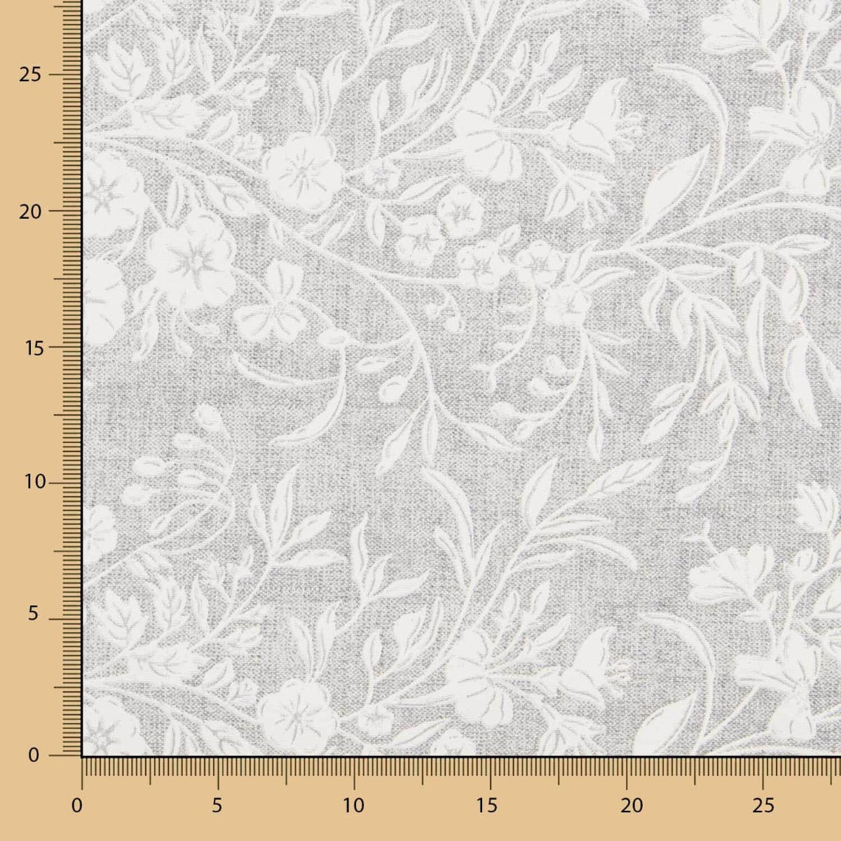 Mantel Anti Manchas Botánico Gris - Ribes y Casals