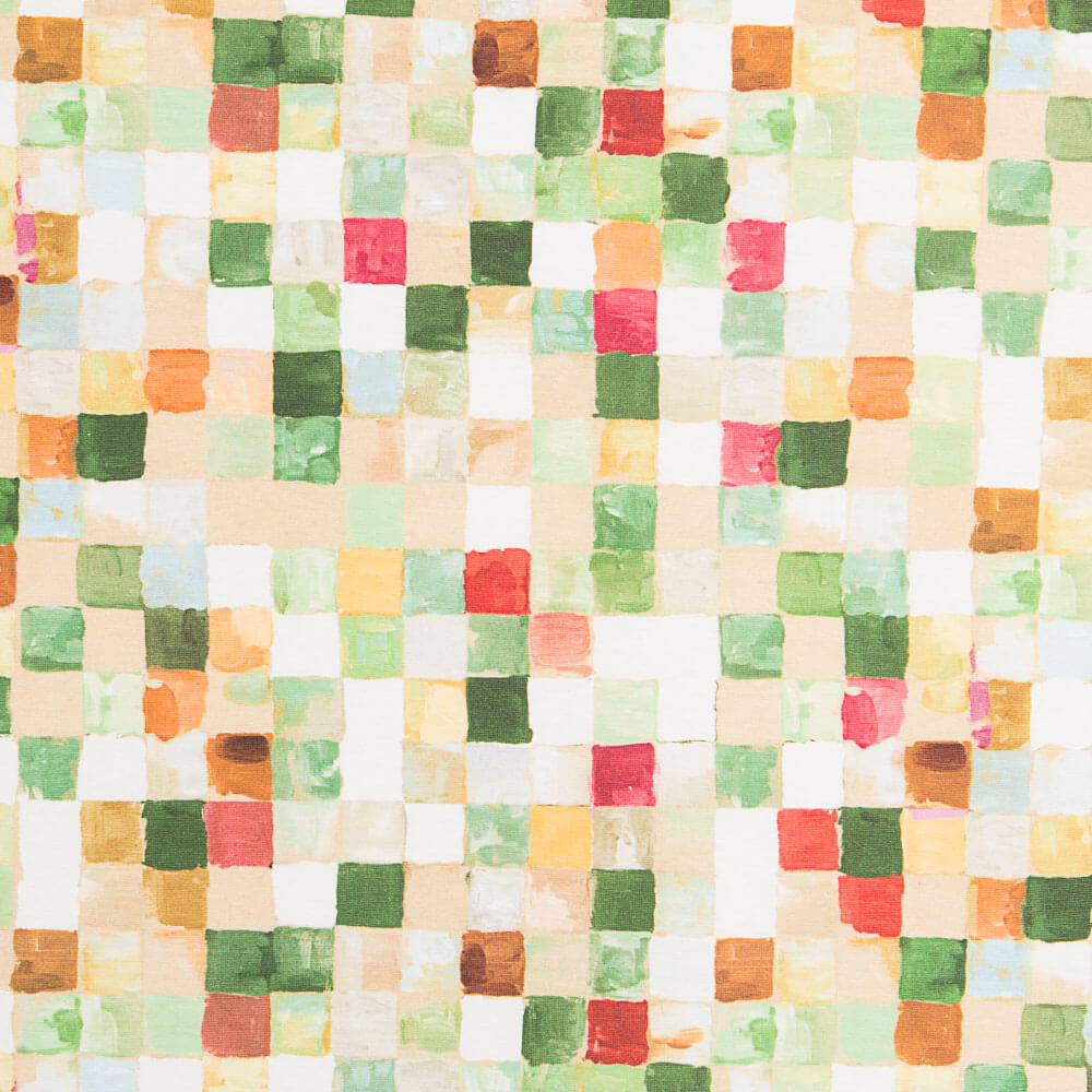 Mantel Anti Manchas Cubos Multicolor - Ribes y Casals