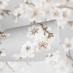 Mantel Anti Manchas Flor Japón Gris - Ribes y Casals